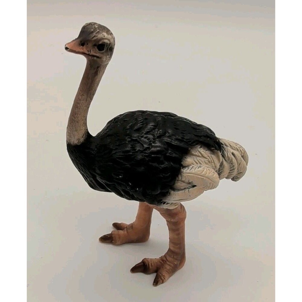 Schleich Ostrich Bird Animal Nature Farm Jungle Wild Life Plastic Figure